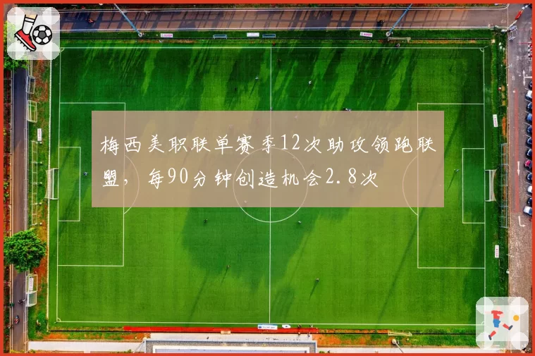 梅西美职联单赛季12次助攻领跑联盟,每90分钟创造机会2.8次